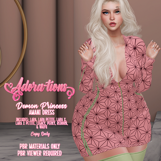 Adora-tions - Demon Princess Amani Dress