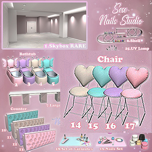 16. Sese - Nails Studio - Chair