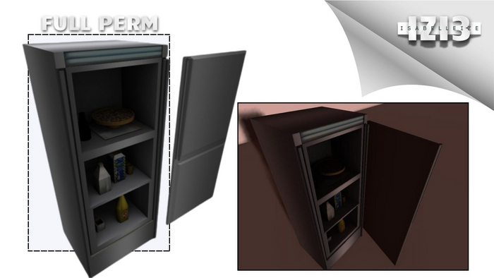 Kitchen Fridge 1 impact Full perm