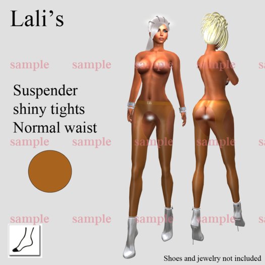 Suspender tights Normal Waist - Sunshine