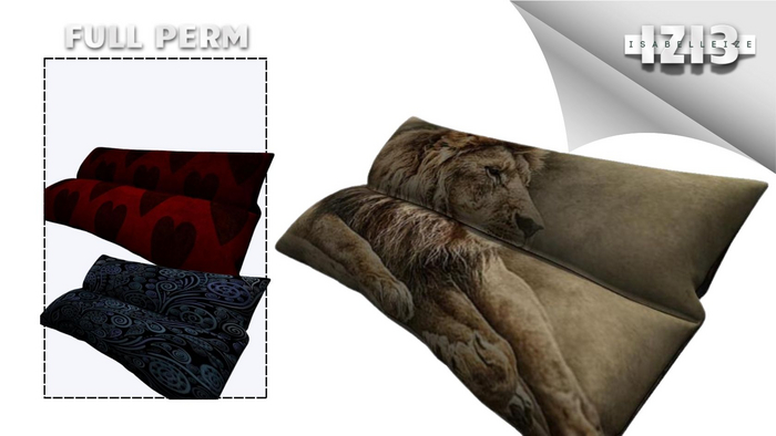 pillows 4 set Full perm isabelleize