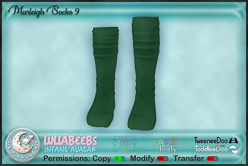 !!:*:. M&B .:*:.!  Marleigh 9 Socks 