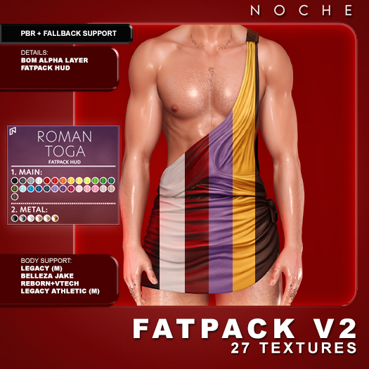 NOCHE. Roman Toga Fatpack