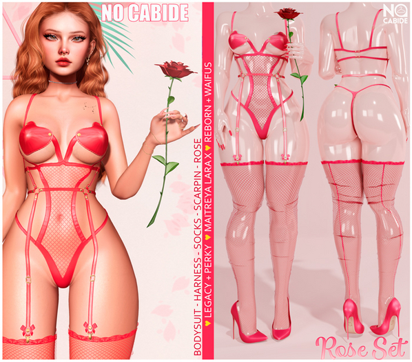 No Cabide :: Rose Set
