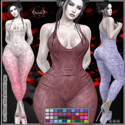 [LRS] Francene Outfit Pack DEMO ( 5 mesh size )
