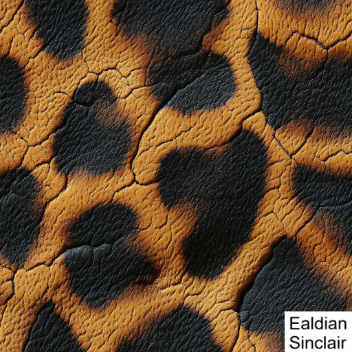 Spotted Cracked Leather Seamless Texture