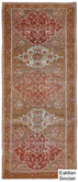 Antique Red Oriental Runner