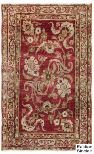 Antique Red Oriental Rug