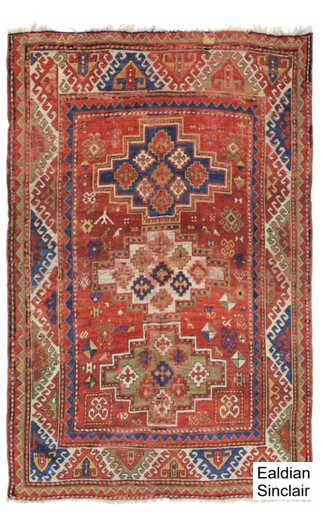 Antique  Turkish  Oriental Rug