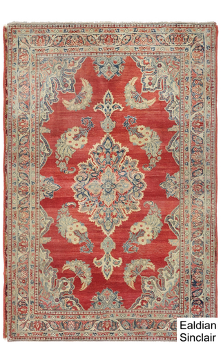 Red Antique Oriental Rug