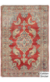 Red Antique Oriental Rug