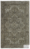 Antique Green Oriental Rug