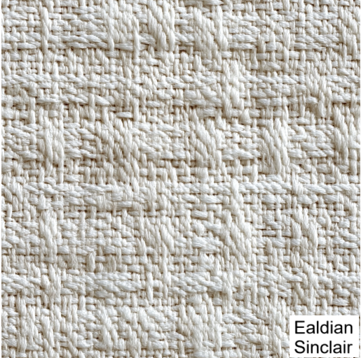 Textured Handwoven White Fabric Seamless Texture