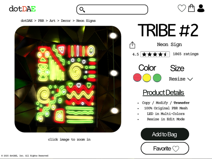 #dotDAE: Tribal #2
