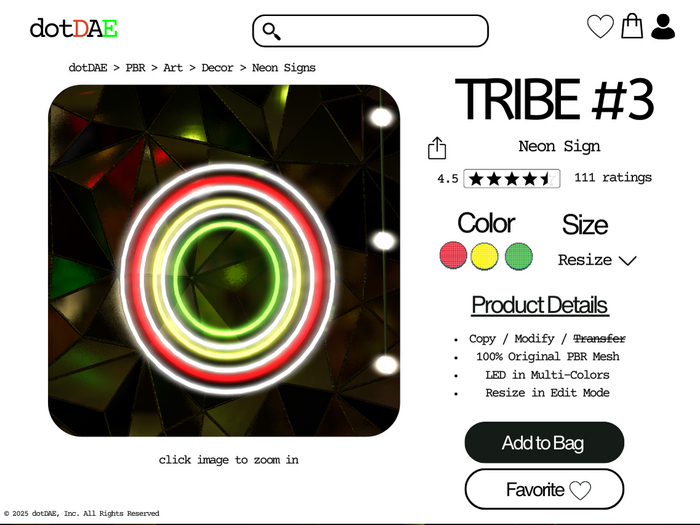 #dotDAE: Tribal #3