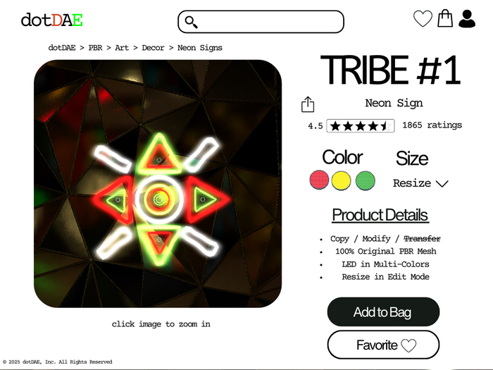 #dotDAE: Tribal #1