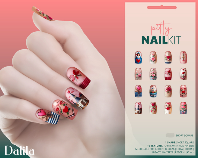 Dalila Pitty Nail Kit