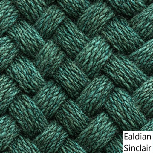 Green Woven Wool Seamless Texture