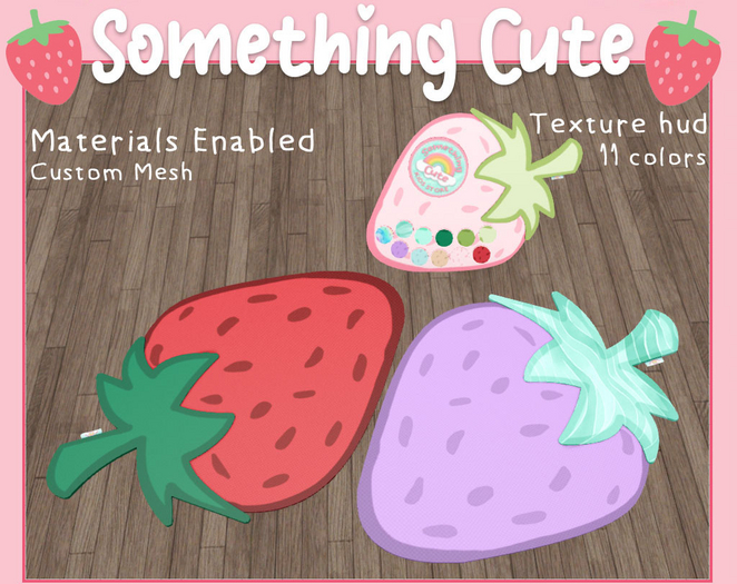 SC. Strawberry Rugs
