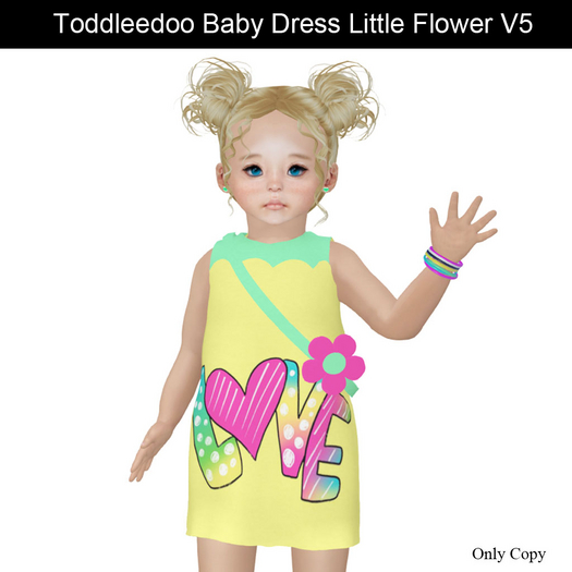 Toddleedoo Baby Dress Little Flower V5