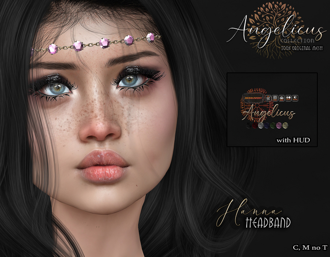 .AngelicUs.  Hanna headband 