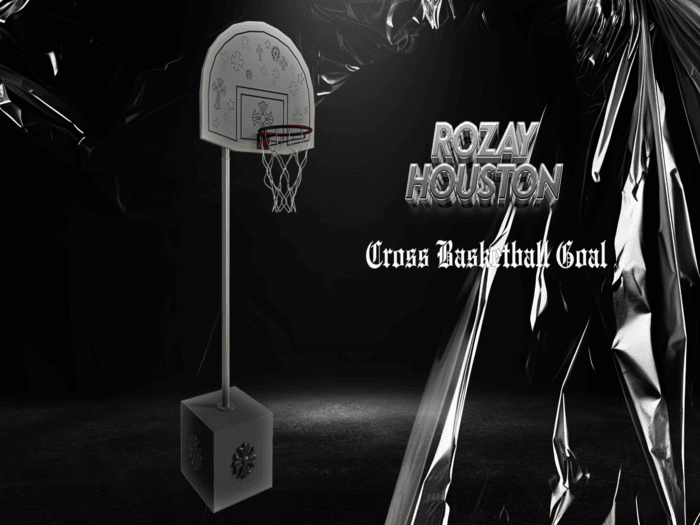 RozayHouston-Cross basketball goal