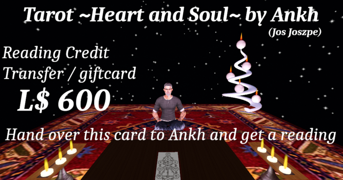 Tarot reading Credit card 600