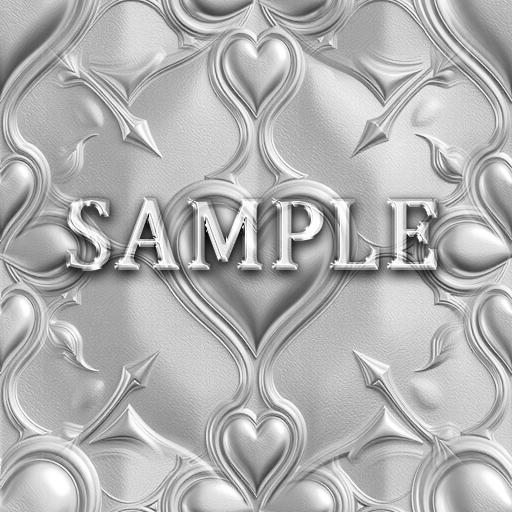 Second Life Marketplace - Zoy Texture [ Heart Metal Seamless 02 ] B