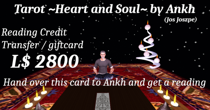 Tarot reading Credit card 2800