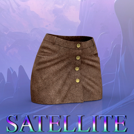 Suede Piper Skirt KUPRA