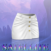 White Piper Skirt REBORN