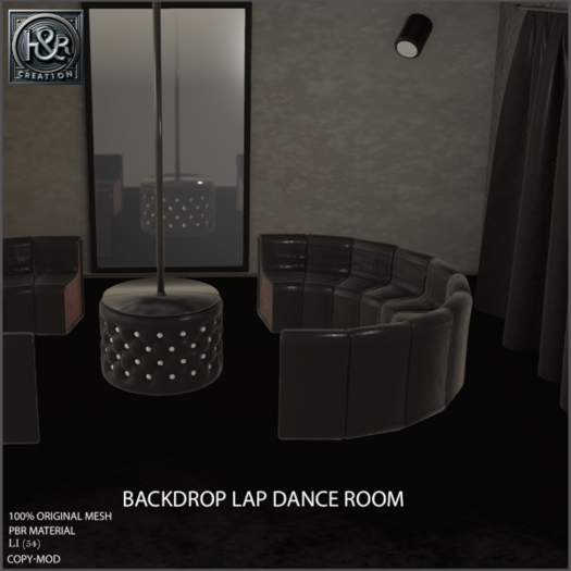 H&R Backdrop Lap dance room(wear)