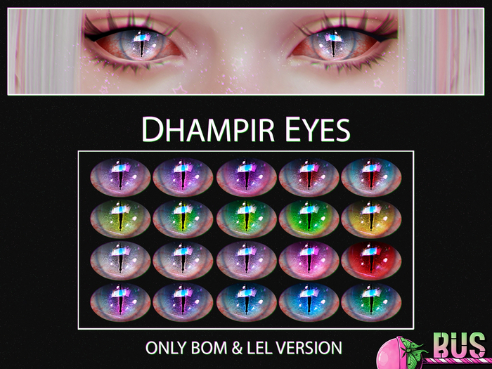 [bus] Vampire/Demon Eyes Dhampir {Bom,Lelutka}