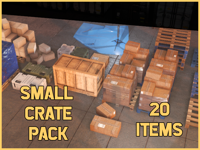 [GBD] - Small Crate Pack PBR