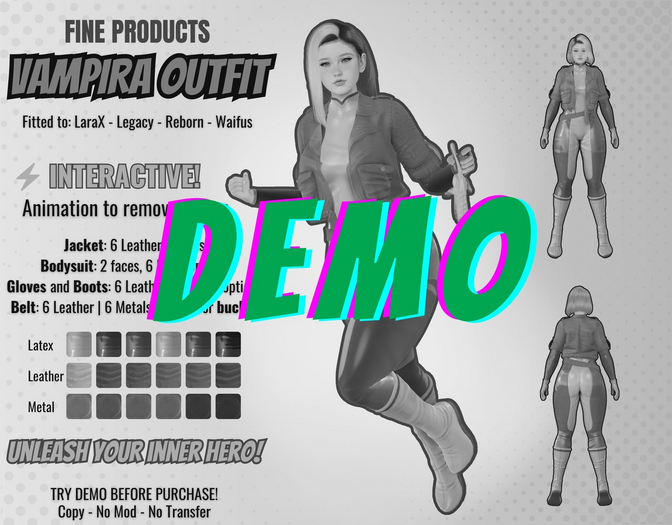 FP - VAMPIRA OUTFIT - DEMO