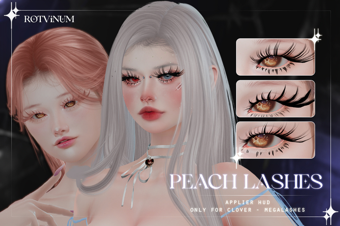 [R. Peach Lashes [Clover Lashes] ADDME