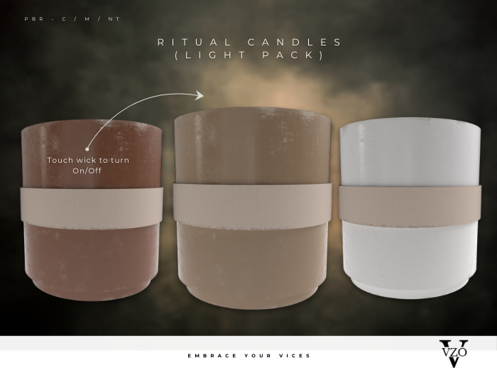 VZO - Ritual Candles (Light Pack)