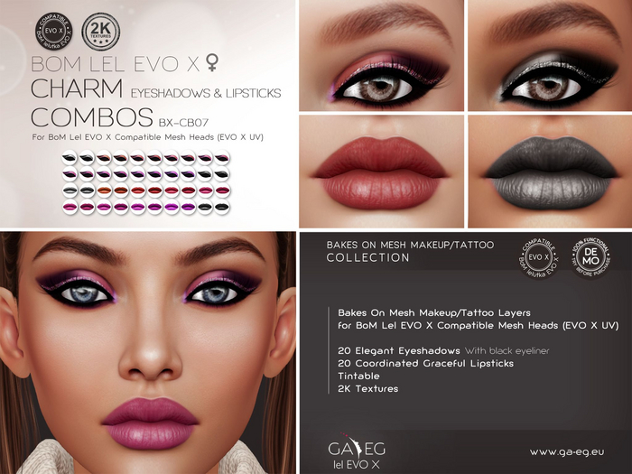 NEW !!! [GA.EG] Combos - BX-CB07 Charm - BOM [EVO X] 2K