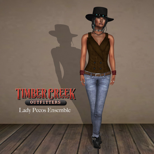 [Timber Creek] Lady Pecos Ensemble-Brown