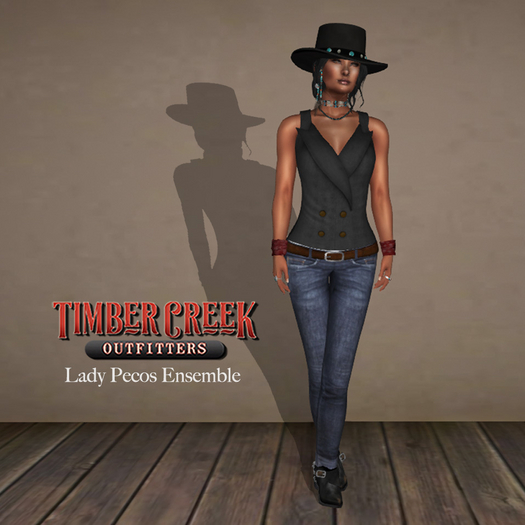 [Timber Creek] Lady Pecos Ensemble-Black