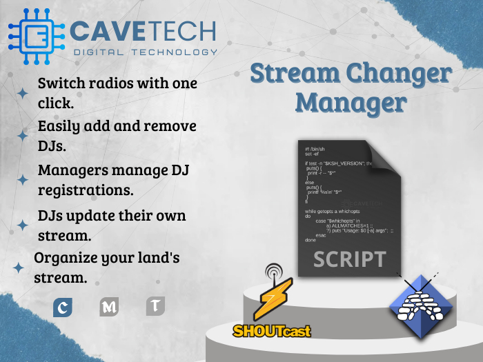 CaveTech - Stream Changer Manager v2.0