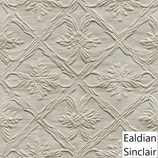 White Trapunto Work Seamless Texture