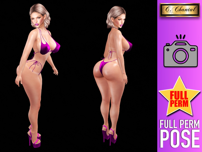 C.CHANTAL Full Perm Pose #FPP-105 Photo Model