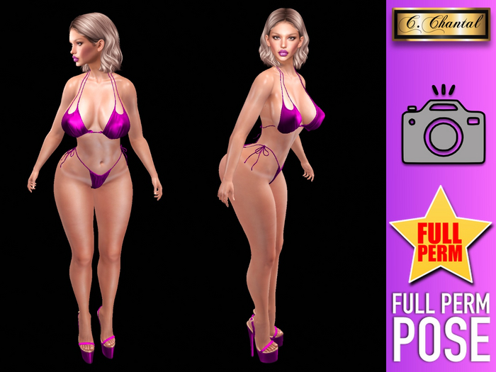 C.CHANTAL Full Perm Pose #FPP-106 Photo Model