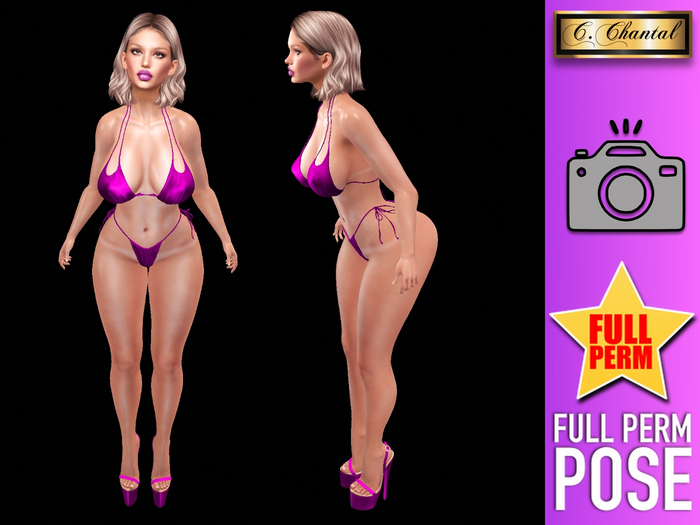 C.CHANTAL Full Perm Pose #FPP-107 Photo Model