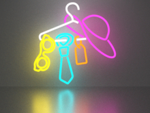 Accessories neon sign Full Permission