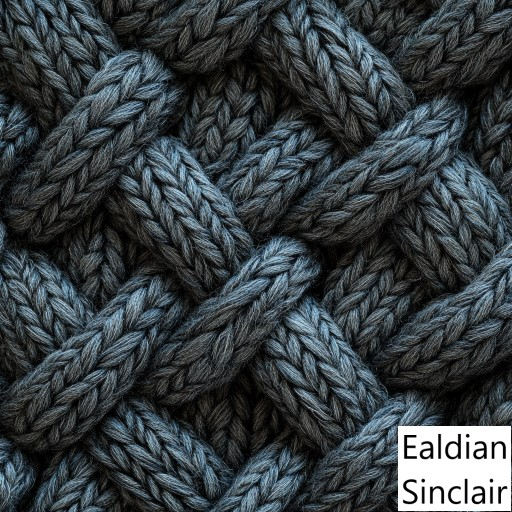 Gray Woven Rope Seamless Texture