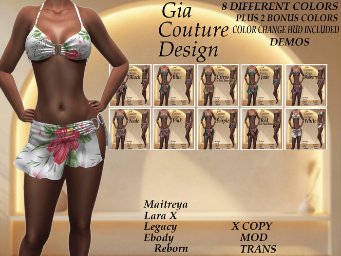 "GCD" Kardea Beach Outfit DEMOS