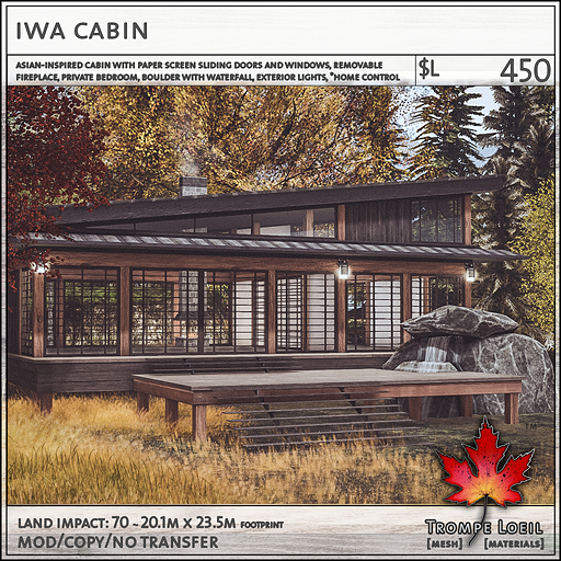 Trompe Loeil - Iwa Cabin [mesh]