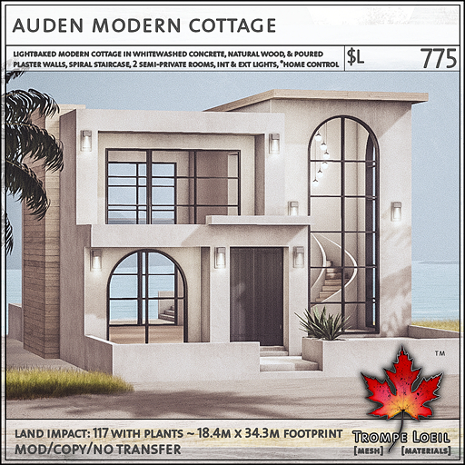 Trompe Loeil - Auden Modern Cottage [mesh]